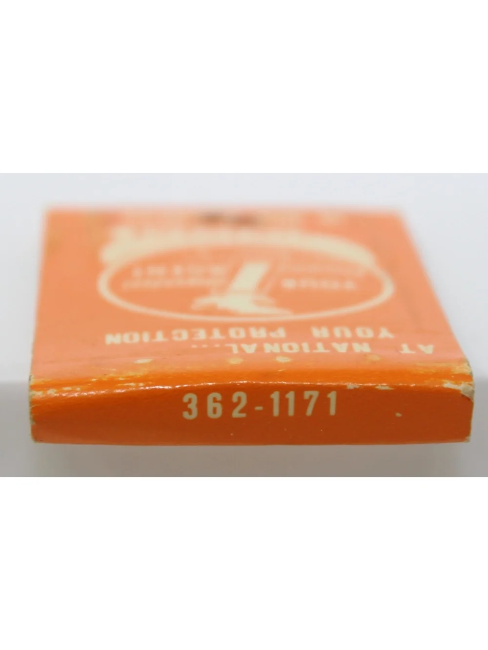 Vintage Matchbook National Insurance Agency Independent Agent Memphis TN 60s 70s